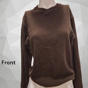 Brown thermal long sleeve